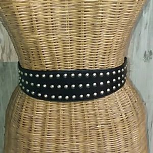 FINAL PRICE! Black Studded Belt